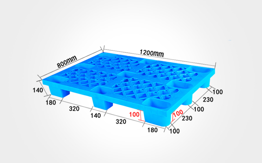 1208網格九腳（jiǎo）托盤