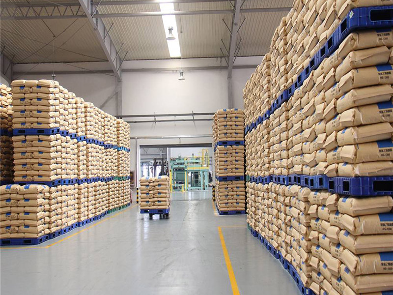 塑料托盤（pán）應用於建材行業倉儲堆垛