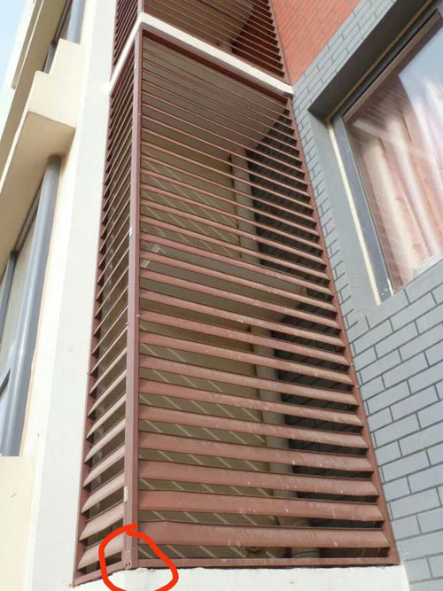 通風鋁合金百葉窗